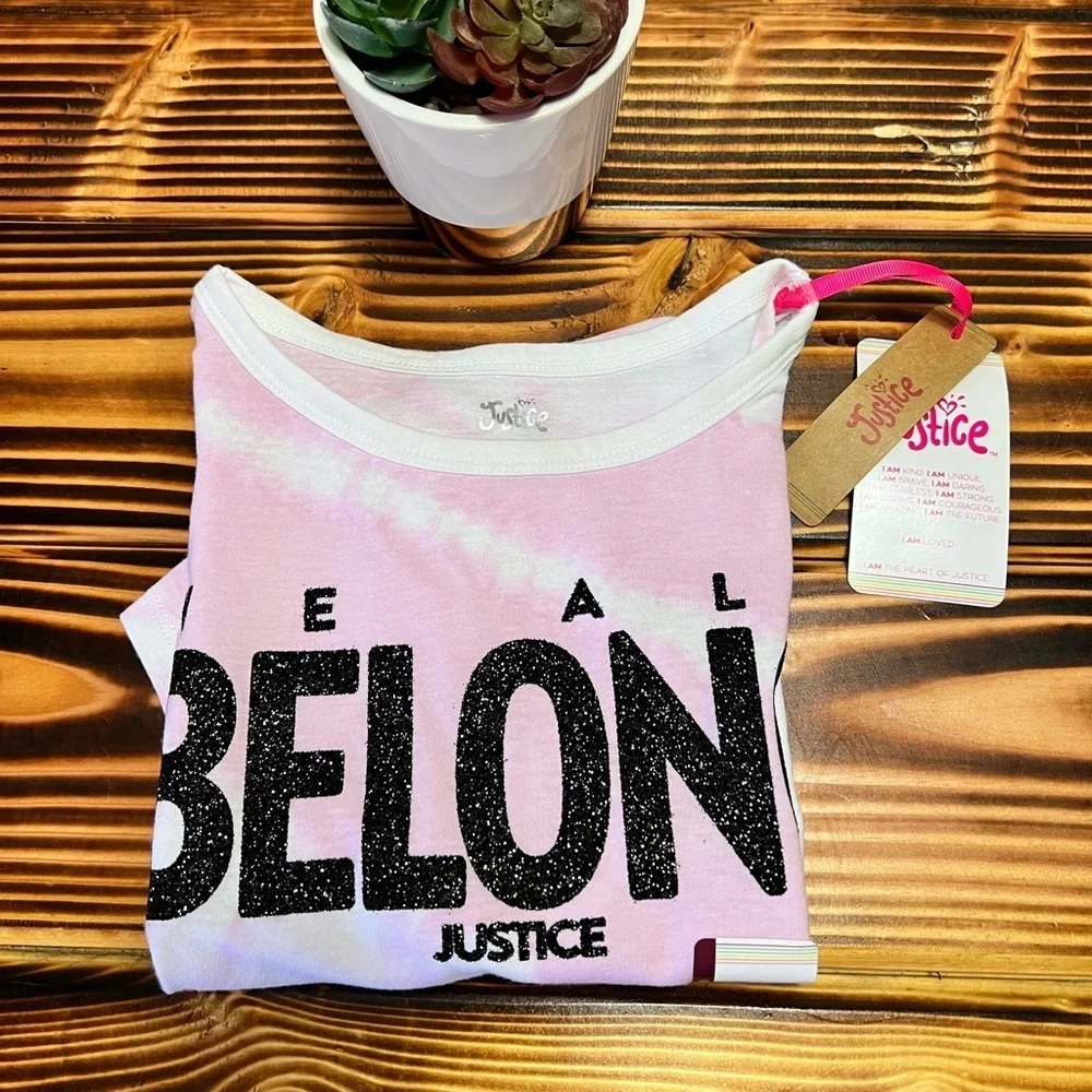 Justice crop top